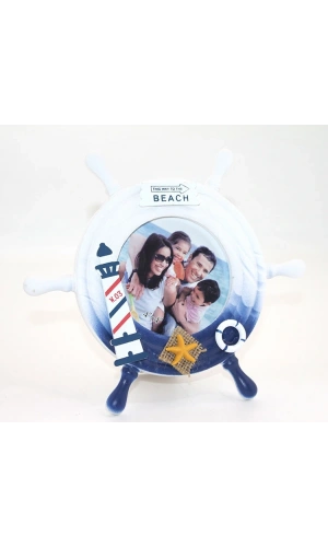 Bidebuvar Ahşap Marin Dümenli Çerçeve Model 2