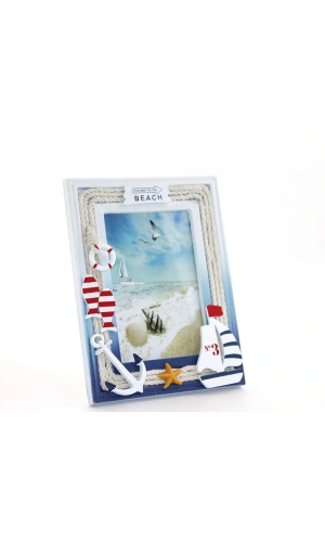 Bidebuvar Ahşap Marin Resim Çerçevesi Model 1