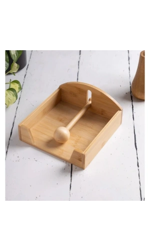 Bidebuvar Ahşap Peçetelik