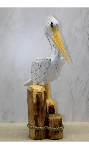 Bidebuvar Ahşap Pelikan 60 Cm