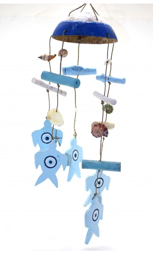 Bidebuvar Ahşap Rüzgar Çanı No:4