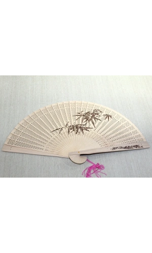 Bidebuvar Ahşap Yelpaze Model 2