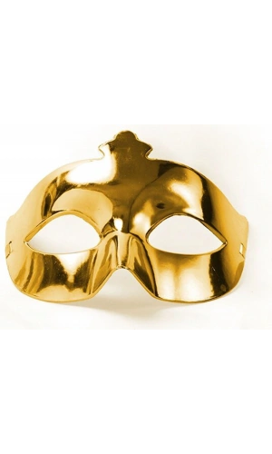 Bidebuvar Altın Renk Ekstra Parlak Balo Maskesi