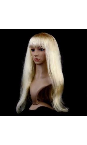 Bidebuvar Altın Renk Uzun Parti Peruğu