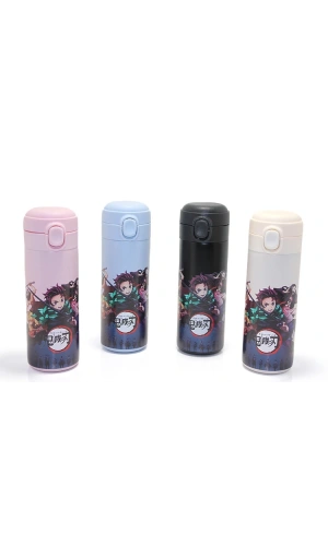 Bidebuvar Anime Baskılı Termos Model 3