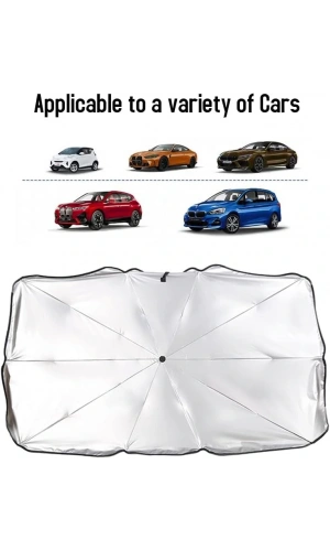 Bidebuvar Araç İçi Ön Cam Şemsiye Güneşlik