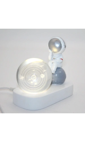 Bidebuvar Astronot Ledli Küre