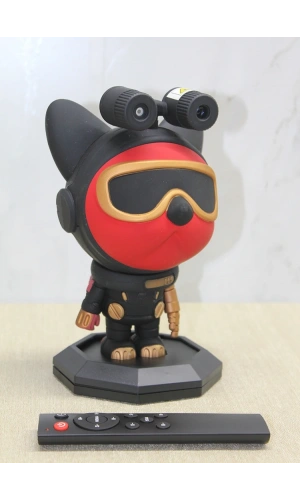 Bidebuvar Astronot Şarjlı Projektör Gece Lambası