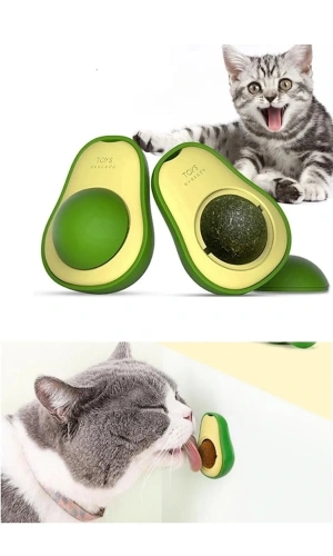 Bidebuvar Avokado Kedi Nanesi Oyun Topu