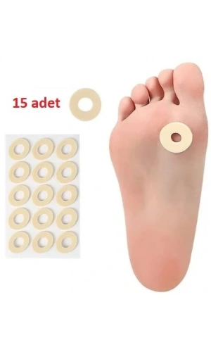 Bidebuvar Ayak Nokta Pedi Sünger Yastık