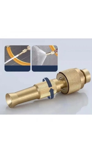 Bidebuvar AYARLANABILIR BASINÇLI HORTUM BAŞLIĞI GOLD