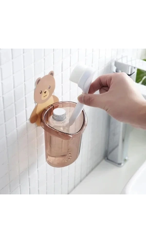 Bidebuvar Ayı Figürlü Plastik Organizer