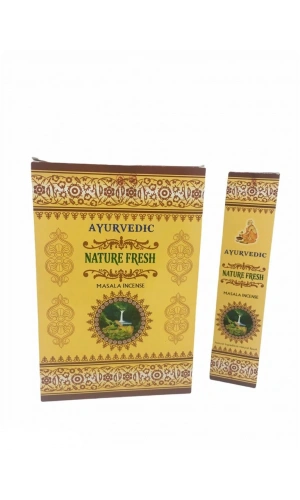 Bidebuvar Ayurvedic Nature Fresh Aromalı Tütsü