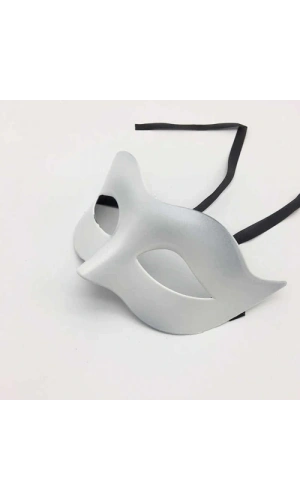 Bidebuvar Balo Parti Maskesi Beyaz