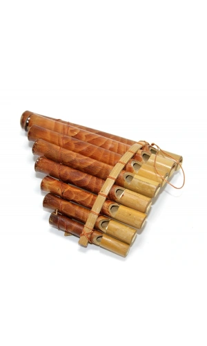 Bidebuvar Bambu Pan Flüt Küçük Boy