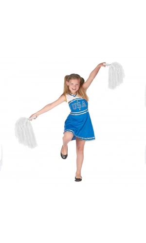 Bidebuvar Beyaz Renk Gösteri Ponponu Çift