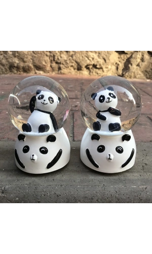 Bidebuvar Büyük Boy Panda Kar Küresi