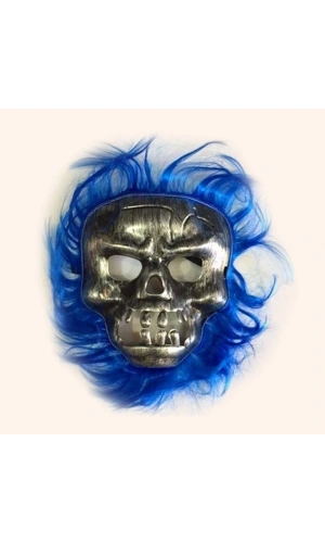 Bidebuvar Cadılar Bayramı Maskesi Lacivert