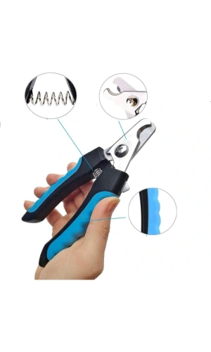 Bidebuvar Çelik Evcil Hayvan Tırnak Makası Güvenlik Korumalı