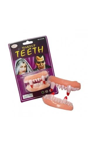 Bidebuvar Çift Damak Yumuşak Vampir Dişleri