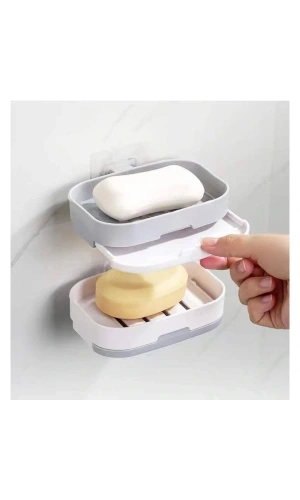 Bidebuvar Çift Katlı Drenajlı Sabunluk