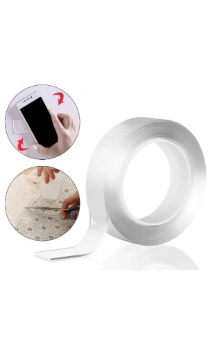 Bidebuvar Çift Taraflı Nano Bant 2 Metre