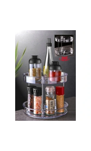 Bidebuvar Çok Amaçlı Dönebilen 2 Katlı Organizer