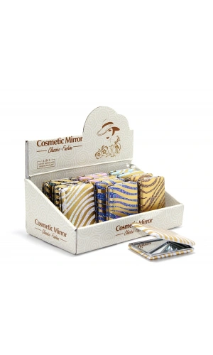 Bidebuvar Dikdörtgen Kalın El Aynası