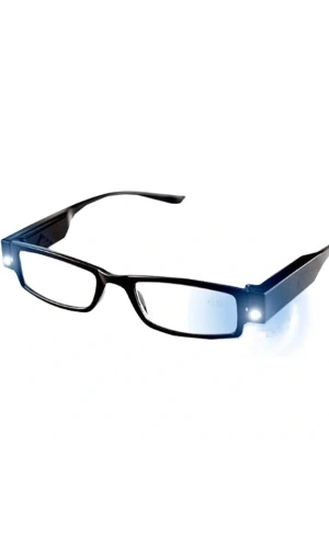 Bidebuvar Dinlendirici LED Işıklı Okuma Gözlüğü