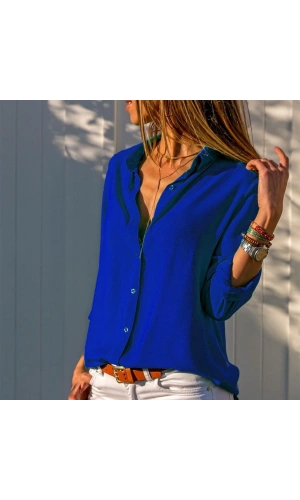 Bidebuvar Dokuma Viskon Kumaş Efsane Gömlek