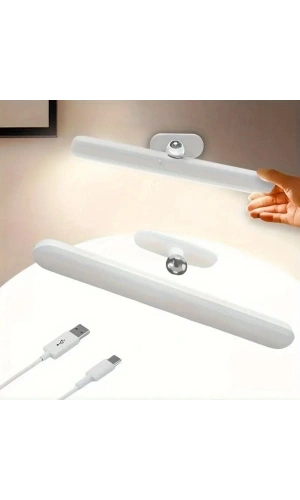 Bidebuvar Dokunmatik USB Şarjlı 27 cm LED Makyaj Aynası Işığı