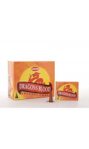 Bidebuvar Dragons Blood Aromalı Konik Tütsü