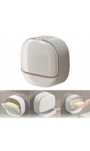 Bidebuvar Drenaj Hazneli Kapaklı Katı Sabunluk