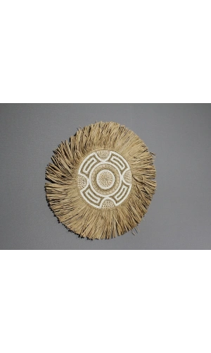 Bidebuvar Duvara Asmalı Hasır Pano Model 3