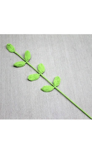 Bidebuvar El Örgüsü Çiçek Dalı