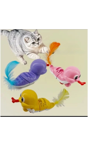 Bidebuvar Evcil Hayvan Kedi Kurmalı Salyangoz Oyuncak