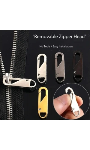 Bidebuvar Fermuar Sürgüsü Başlığı , Yedeği