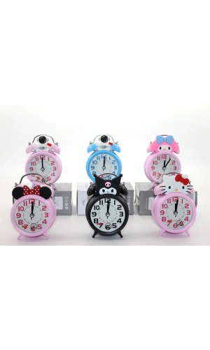 Bidebuvar Figürlü Çalar Saat