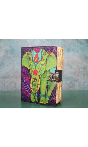 Bidebuvar Fil Tasarımı Deri Defter