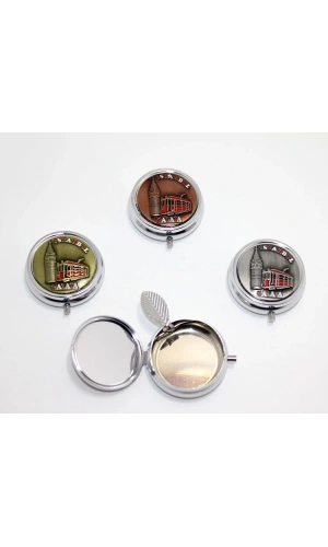 Bidebuvar Galata Kabartmalı Yöresel Tekli Küllük Kutusu