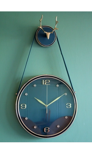 Bidebuvar Geyikli Duvar Saati