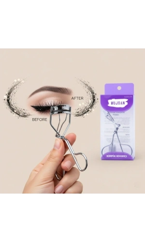 Bidebuvar Gümüş Kirpik Kıvırıcı