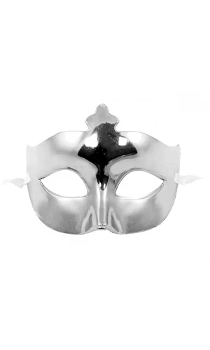 Bidebuvar Gümüş Parlak Balo Maskesi