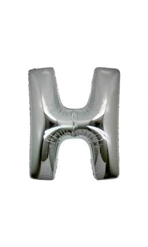 Bidebuvar Gümüş Rengi Folyo Balon 1 Metre