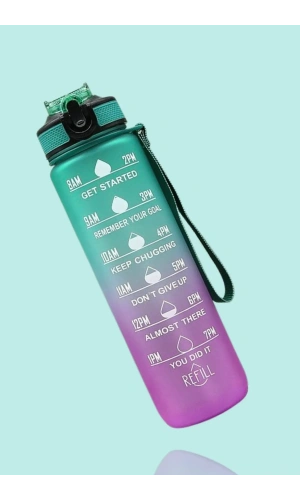 Bidebuvar Günlük Motivasyon Su Matarası