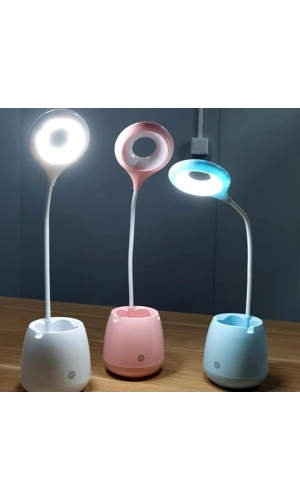 Bidebuvar Halka LED USB Şarjlı Masa Lambası