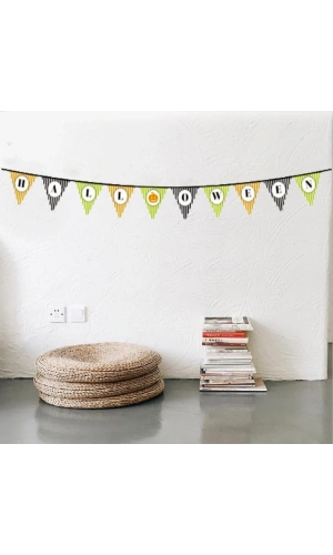 Bidebuvar Halloween Kabak Banner Süsü