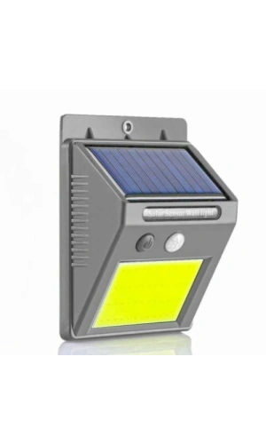 Bidebuvar Hareket Sensörlü Solar 48 Led Bahçe Lambası