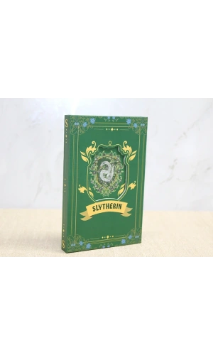 Bidebuvar Harry Potter Slytherin Deri Defter