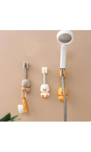 Bidebuvar Hayvan Figürlü Duş Başlığı Tutucu